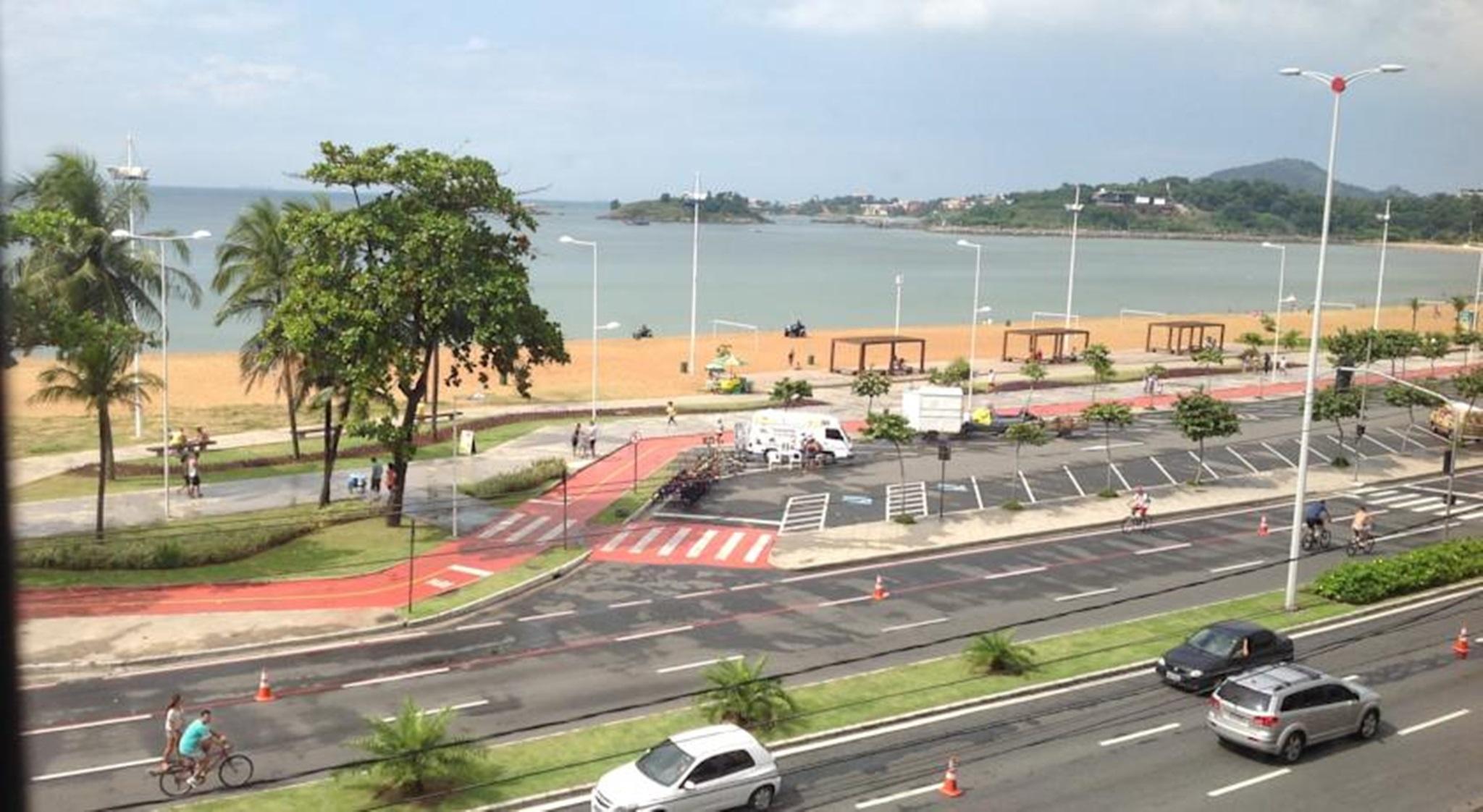 Vitoria Praia Hotel Bagian luar foto